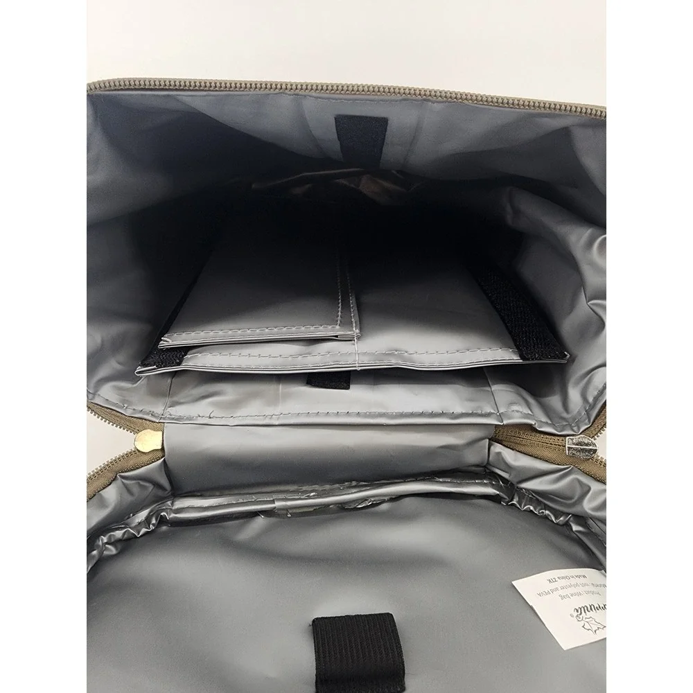 Tirrinia 2 Bottle Wine Carrier Insulated Tote Bag Gray‎ Heather Travel Cooler